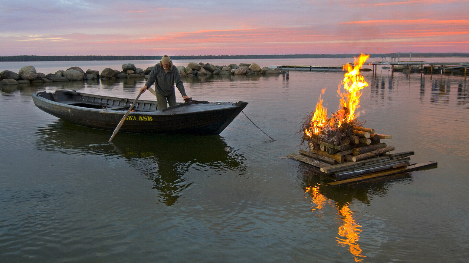 Mittsommerfest in Käsmu, Nationalpark Lahemaa, Estland