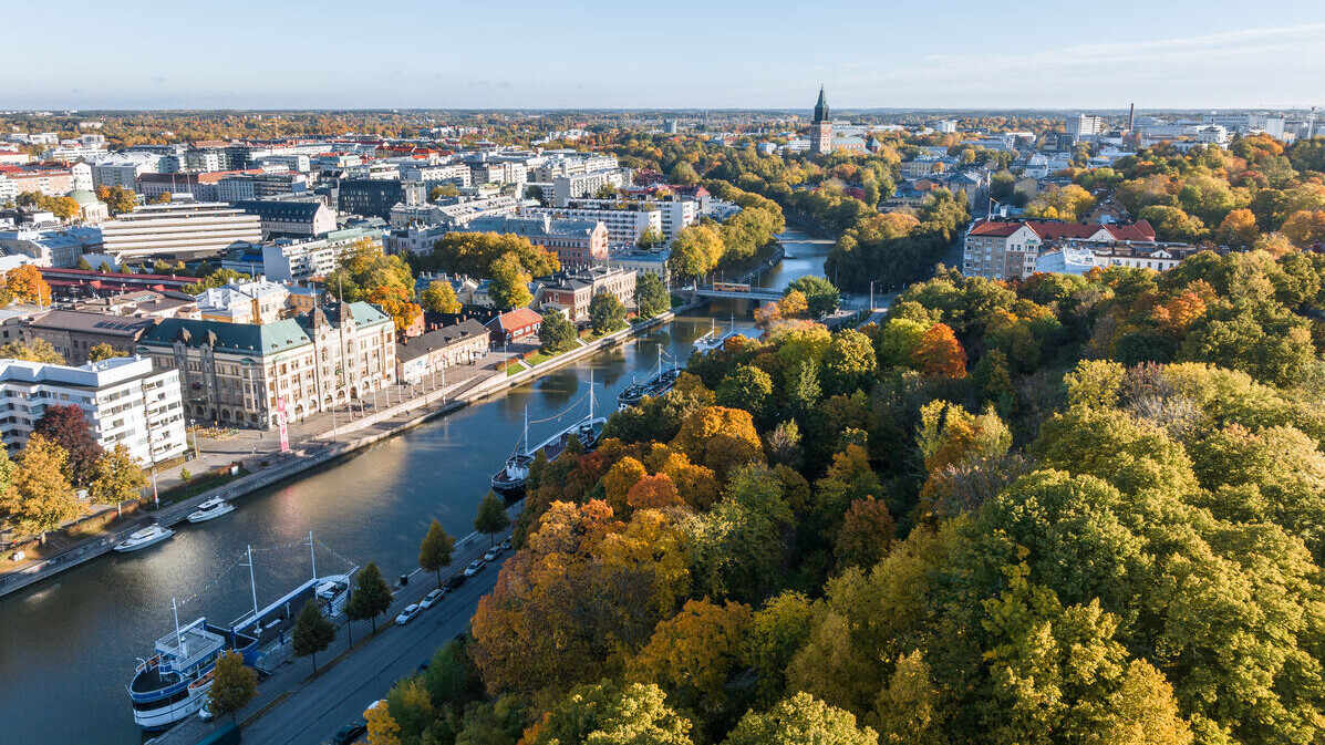 Blick auf Turku, Finnland- Foto Aura Jarmo Piiroinen