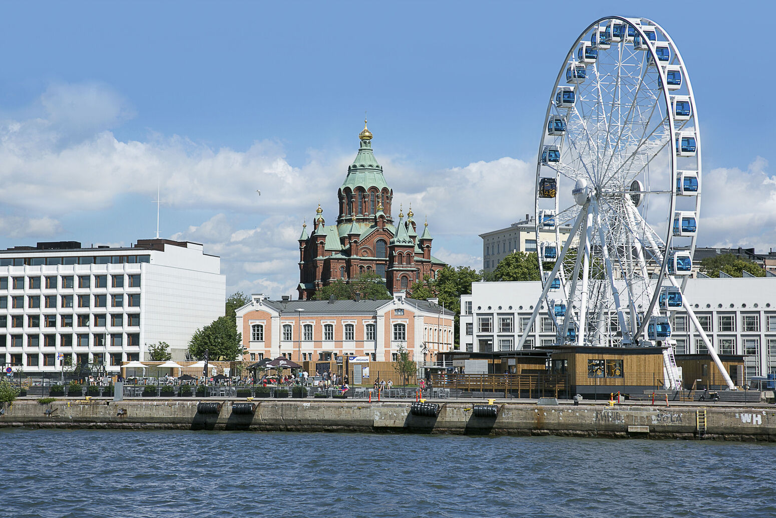 Destination, Northern Europe, Finland, Helsinki, Excursion, City, Waterfront, Church