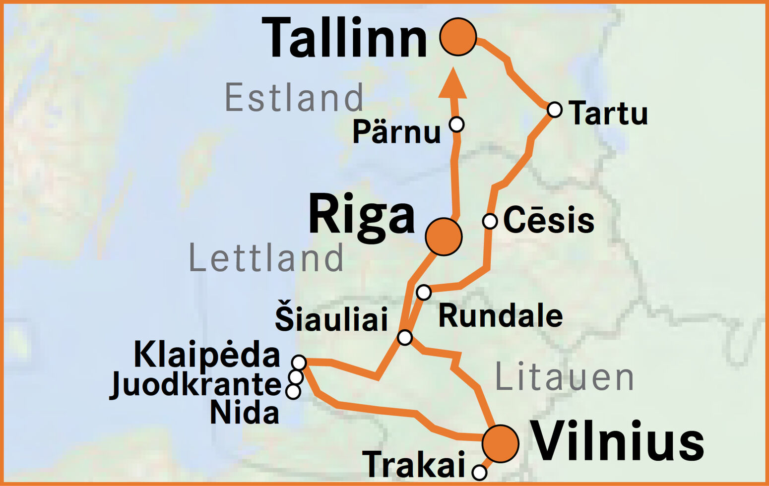 Mare Baltikum Reisen