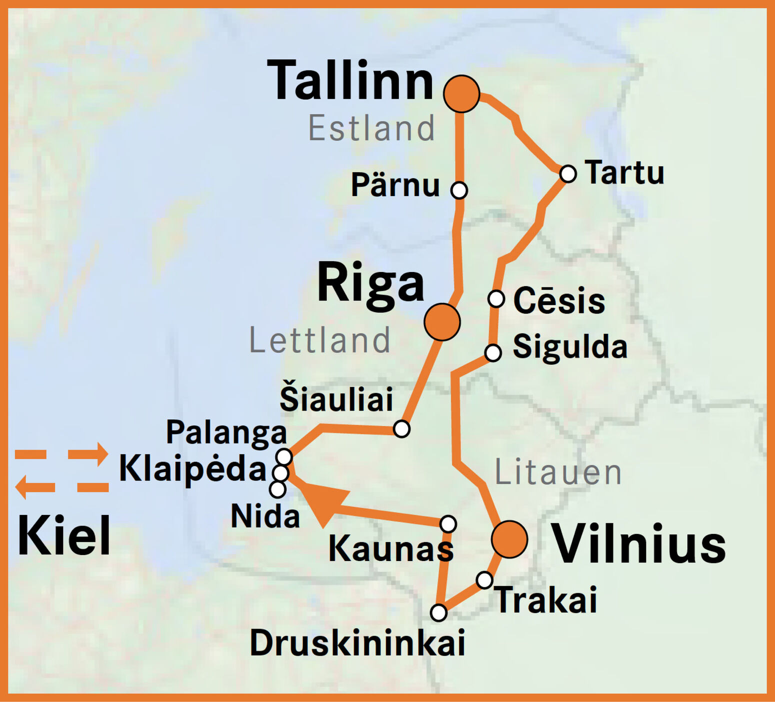 Mare Baltikum Reisen