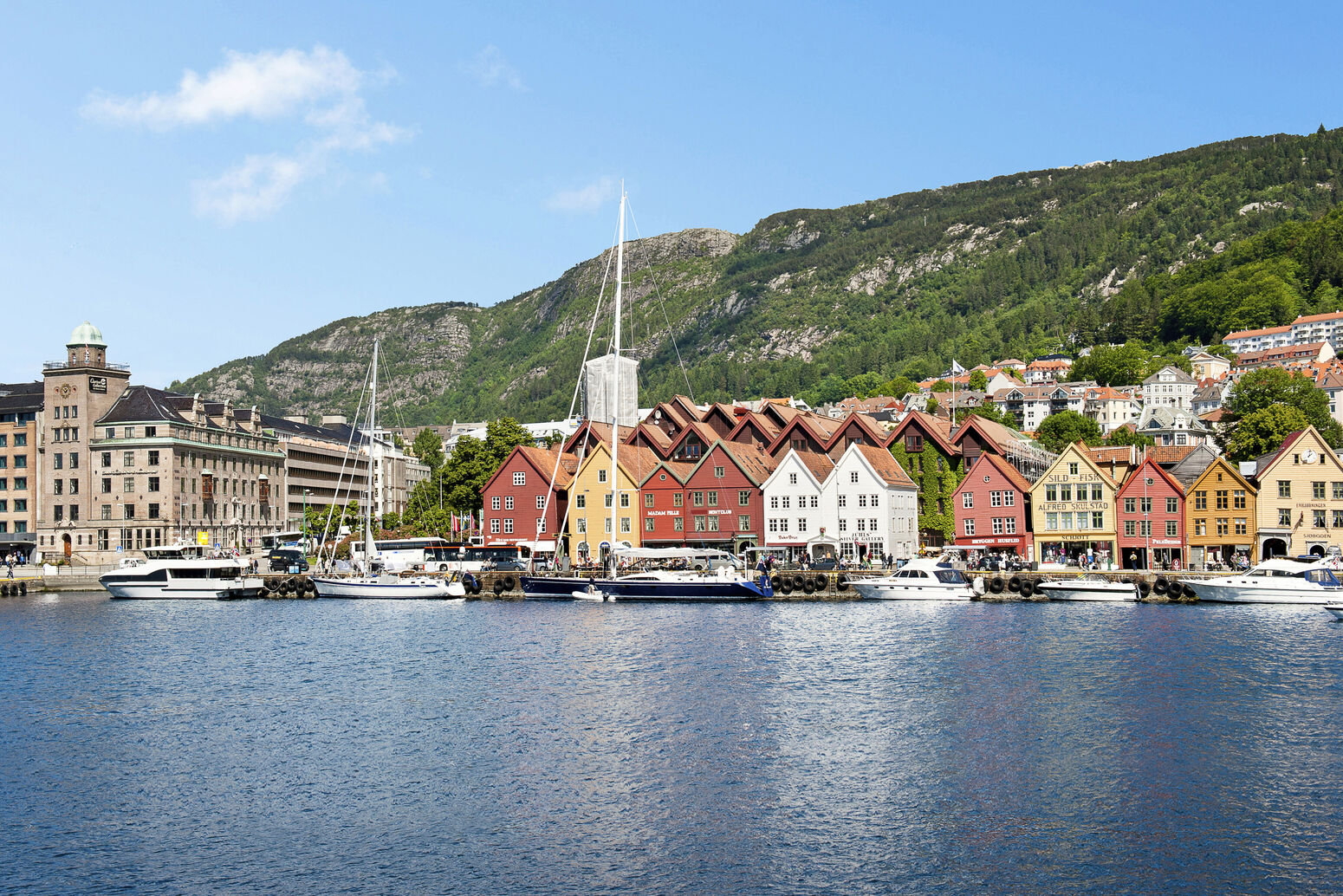 Bergen, Coastline, City, Sea, Destination, Norway, Northern Europe