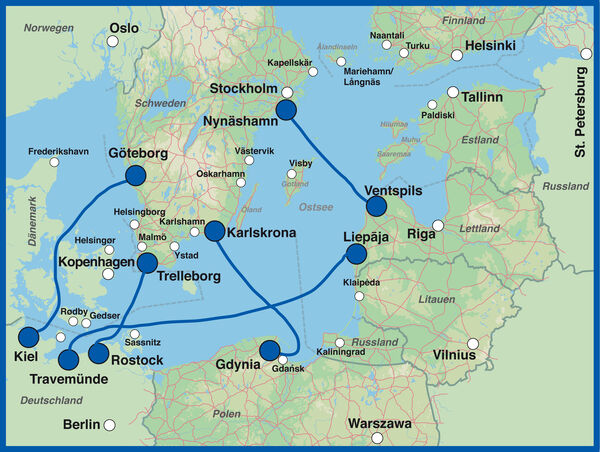 Fähre Karlskrona  - Gdynia