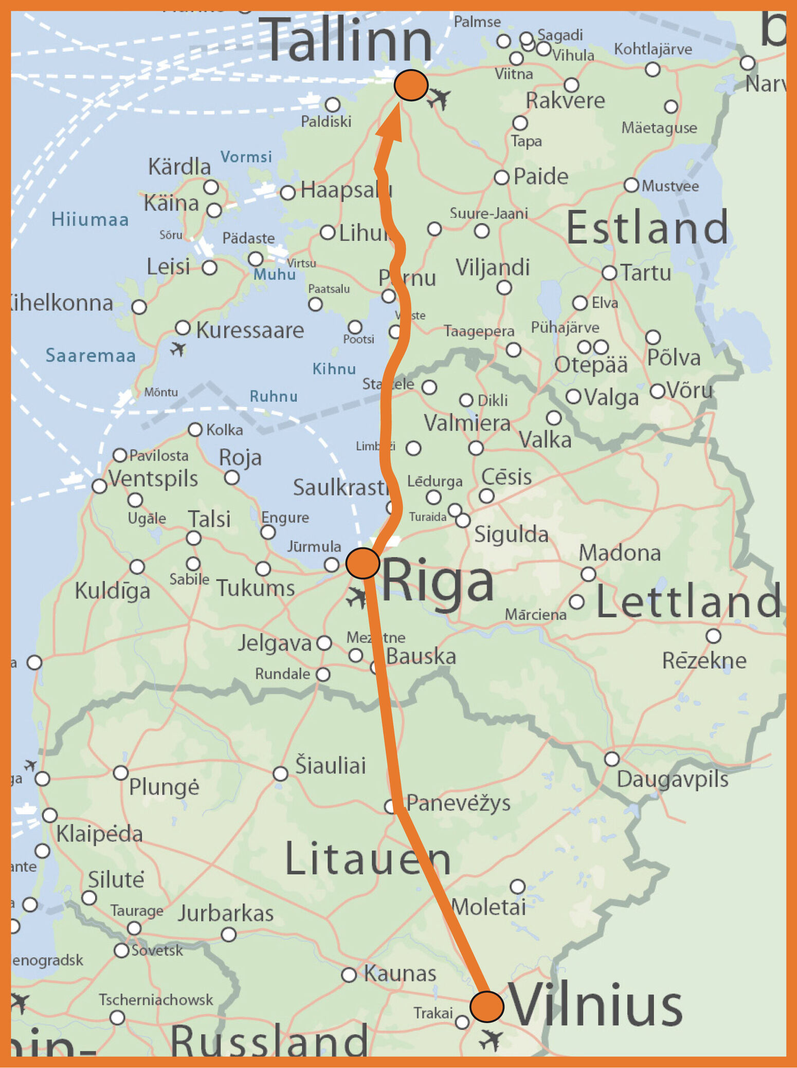 Mare Baltikum Reisen