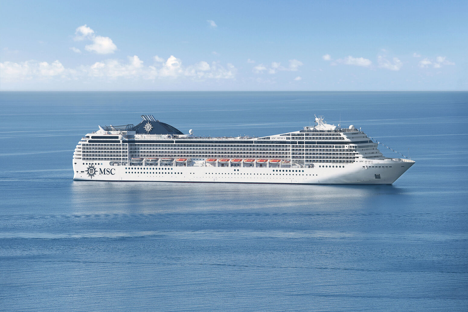 Mediterranean, MSC Musica, Ship, Greece, Sea, Aerial view, Sky, Katakolon