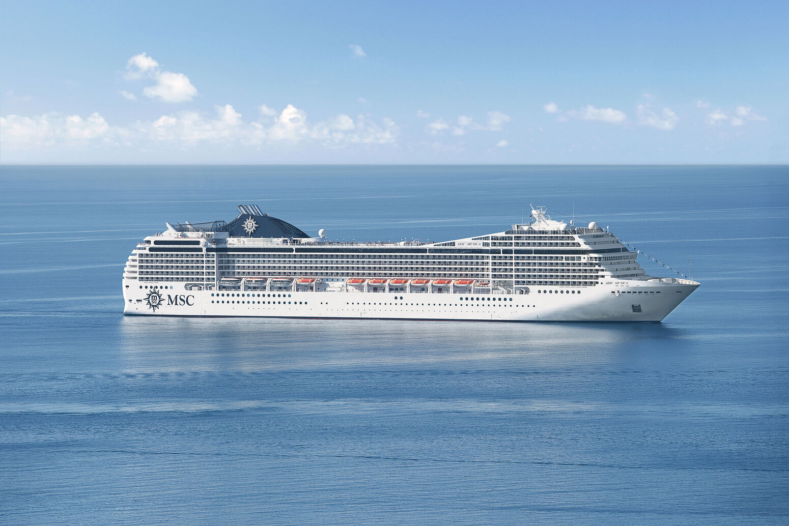 Mediterranean, MSC Musica, Ship, Greece, Sea, Aerial view, Sky, Katakolon