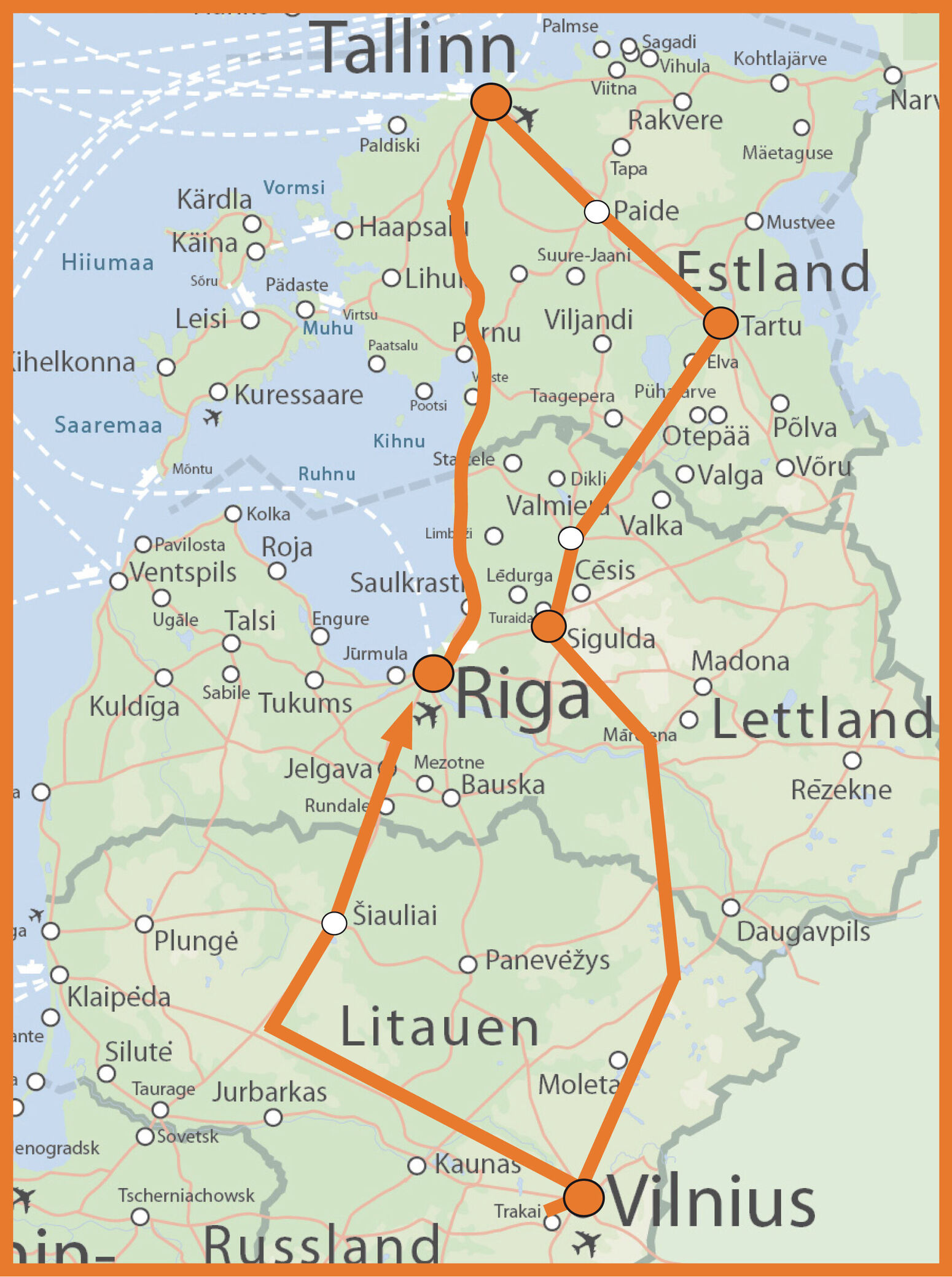 Mare Baltikum Reisen